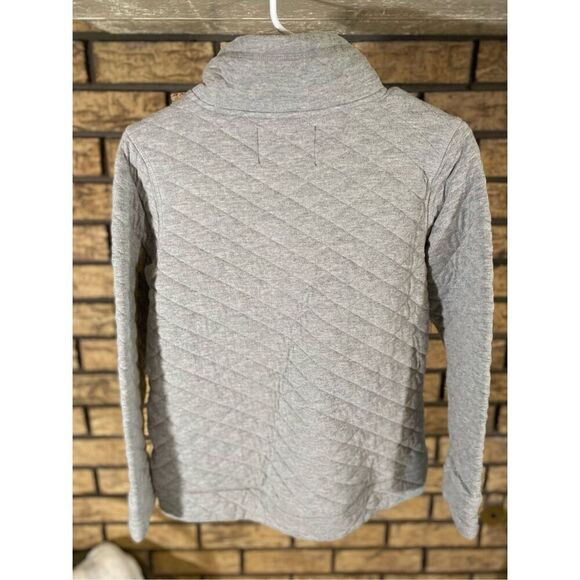 Modern Canvas Quilted‎ 1/4 Button Jacket - Picture 2 of 6